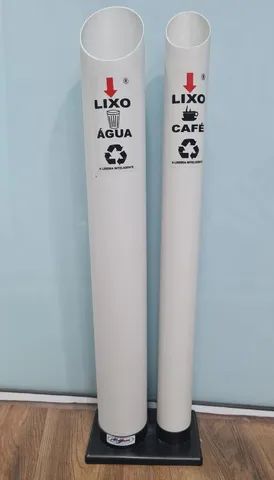 Kit de 2 lixeiras para copos descartáveis  - Foto 2