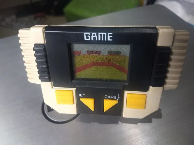 Antigo Mini Game Tec Toy Anos 80 -Eletronic FUTEBOL 