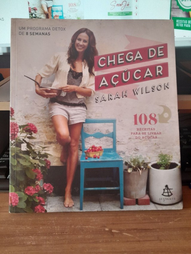 Livro um programa Detox chega De açúcar 