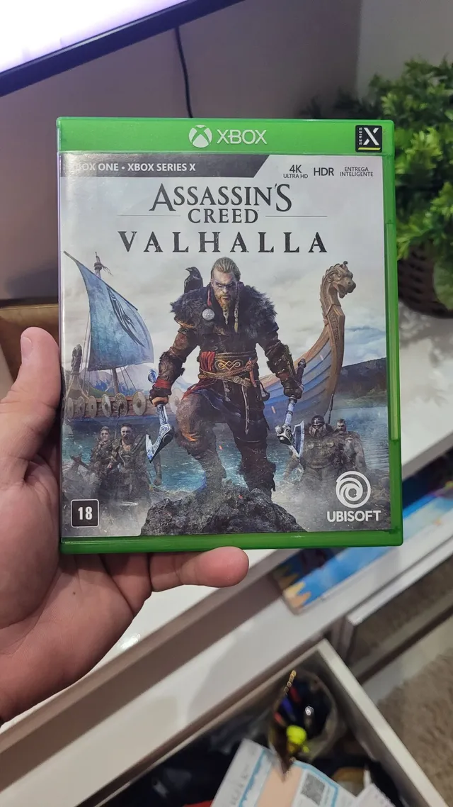 Confira a arte da capa de Assassin's Creed Valhalla no PlayStation 5