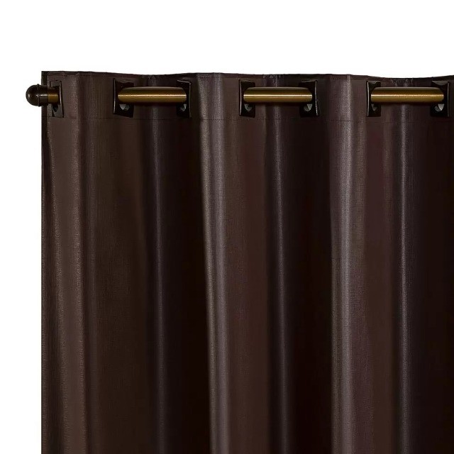 Cortina Blackout Basic+ 2.80x2.80m Corta Luz Marrom - Novo - Foto 3
