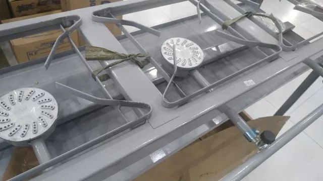 Fogao Ind 3b Alto Alum Fundo 355x1010x800mm Bvxfgpaf3 120721 - Foto 3