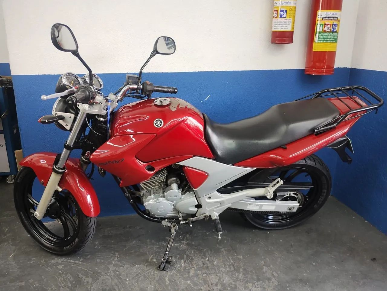 FAZER 250 2008 LINDA MOTO 18 X $ 528, (CARTÃO) ENTRADA $ 3.900 - Foto 11