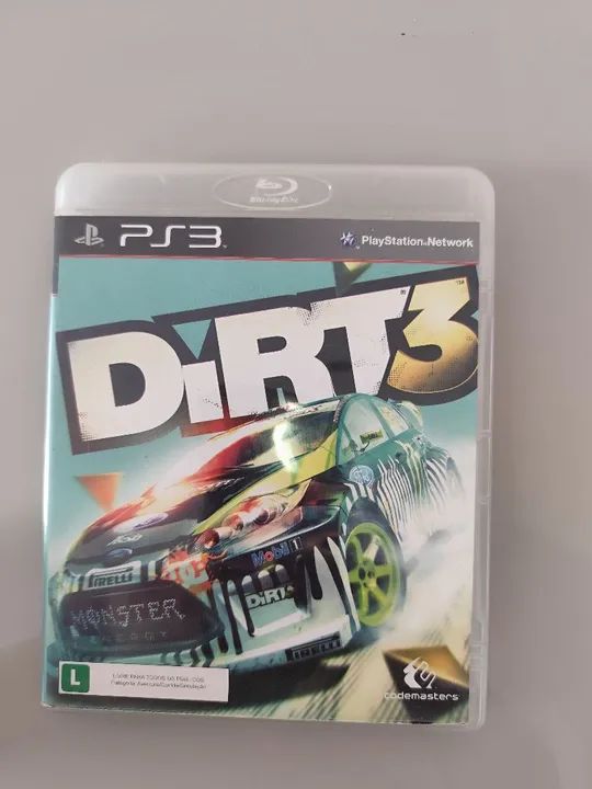 Dirt PS3 Jogo Original Jogos de Vídeo Game Del Castilho