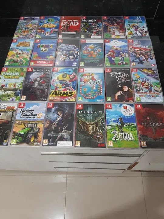 Jogos nintendo switch