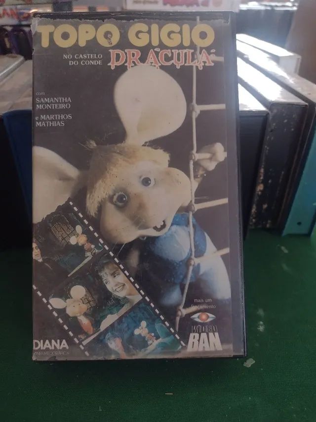 VHS Topo Gigio no Castelo do Conde Dracula
