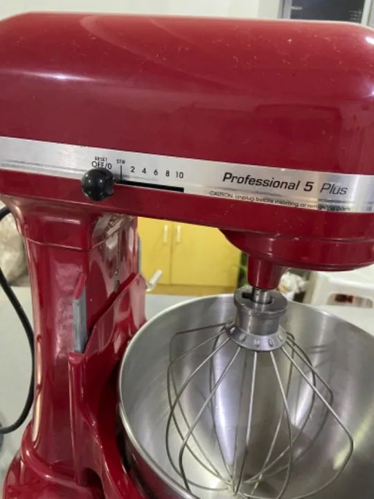 Batedeira KitchenAid Professional 5 Plus Vermelha  - Foto 3