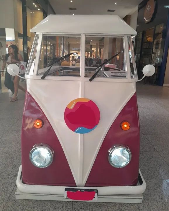 Quiosque formato kombi