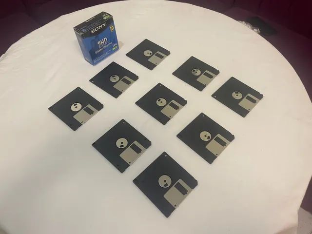 9 Disquetes Sony 2HD - Foto 2