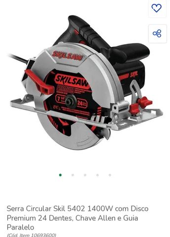 Serra circular skill Bosch profissional 1300w 110v