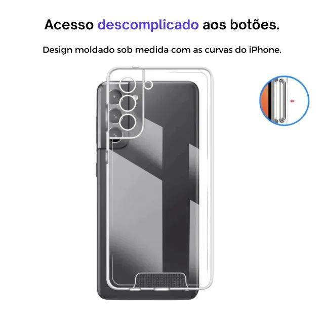Capa Space Transparente Para Samsung ( Linha A ) - Foto 4