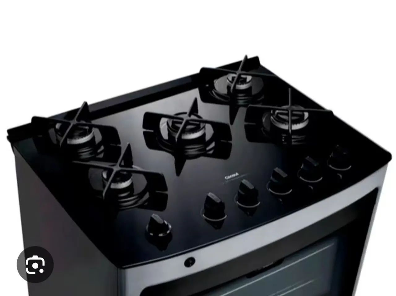 Fogão 4 Bocas Consul Inox com Mesa de Vidro - 96,3cm - Foto 2