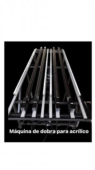 Máquina de dobra para acrílico,ps,petg,pvc,etc... - Foto 2