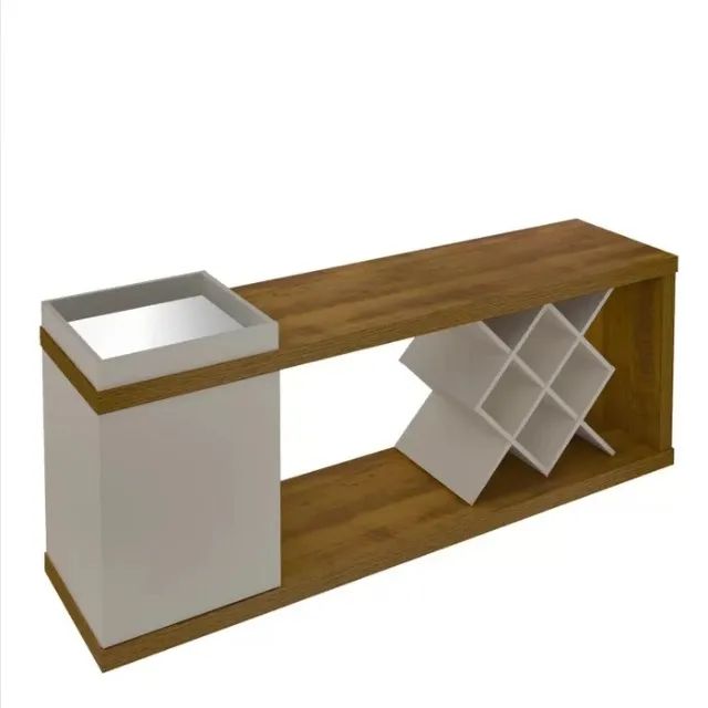 Rack Barzinho P/ TV até 60 Polegadas com Nicho Adega 1.80M.Produto Novo Direto da Fábrica! - Foto 4