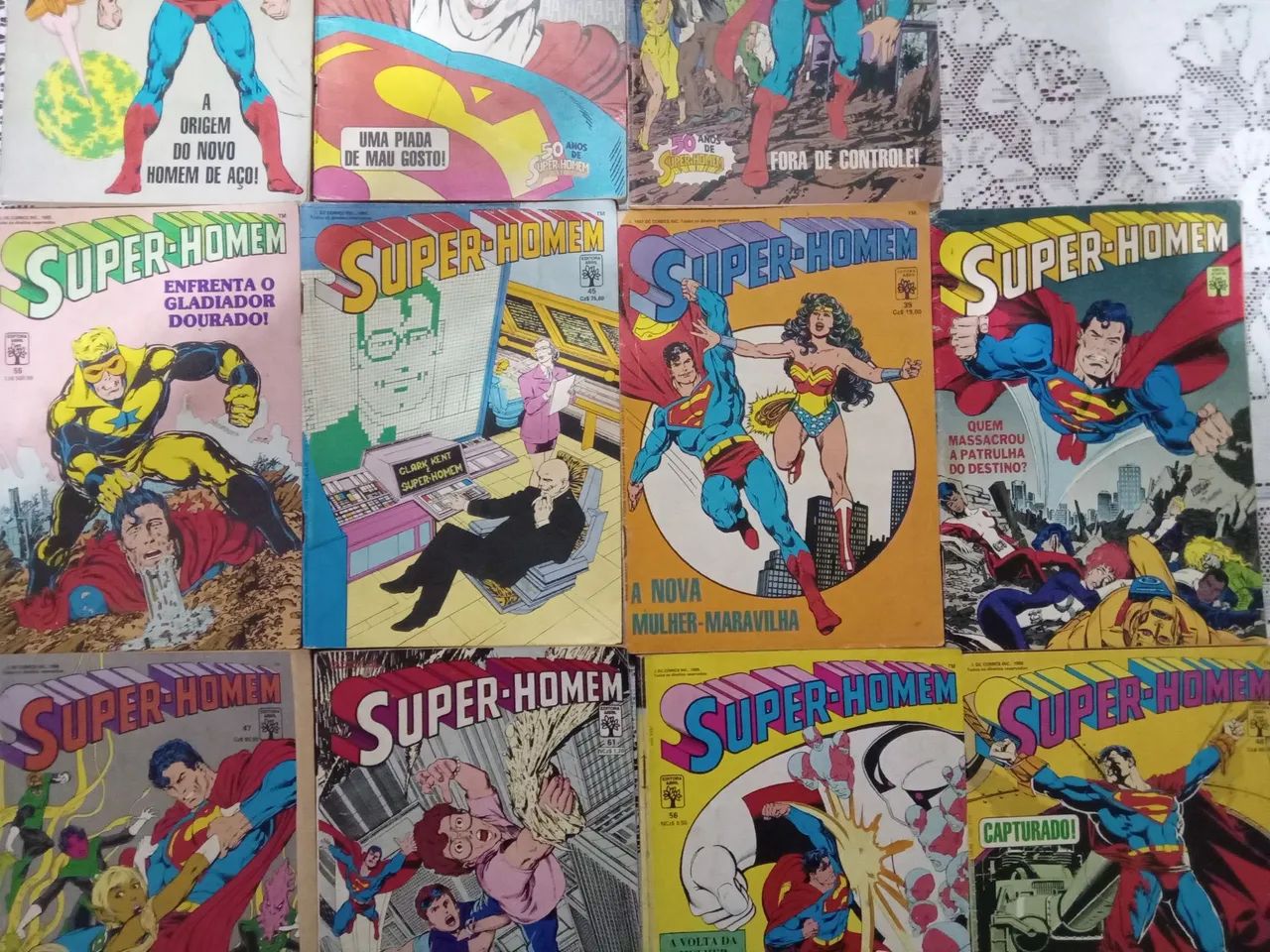 Onze hqs do Superman formatinho abril jovem com histórias de John Byrne - Foto 3