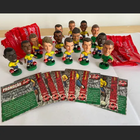 11 Minicraques Coca-cola + 03 Repetidos (copa França 1998)