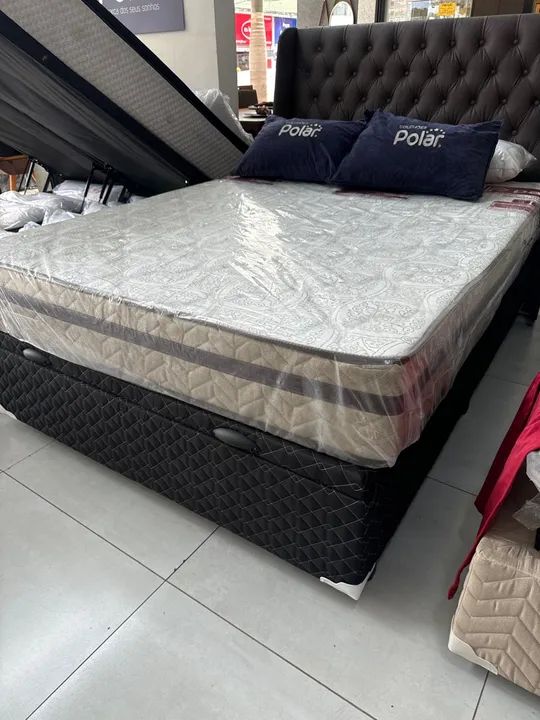 Cama box baú Casal 