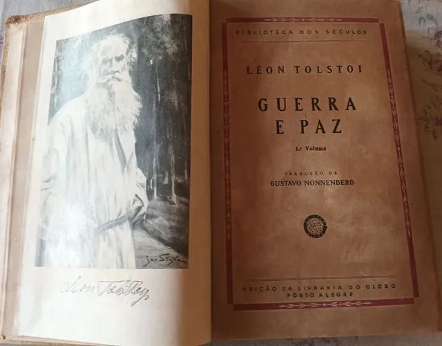 Livro Guerra e Paz - 1° volume - Foto 3
