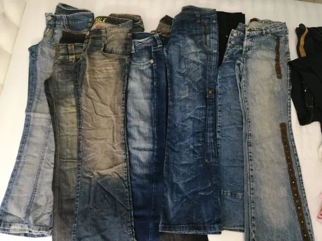 Calças Jeans/Brim/ Denim Feminina diversas marcas