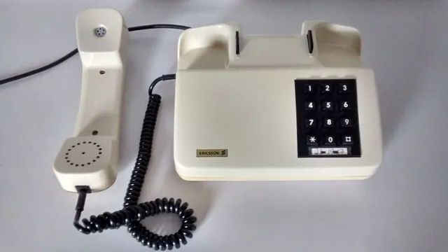 Telefone Ericsson Teclas Antigo - Foto 4