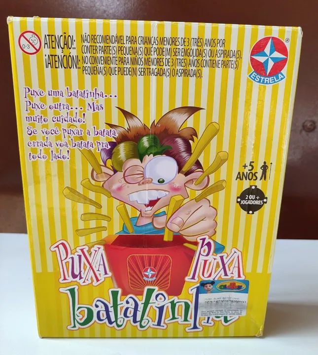 Jogo Puxa Batatinha- Diversão garantida!