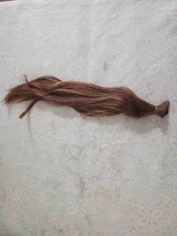 Pedaço de cabelo virgem 32 cm  - Foto 2