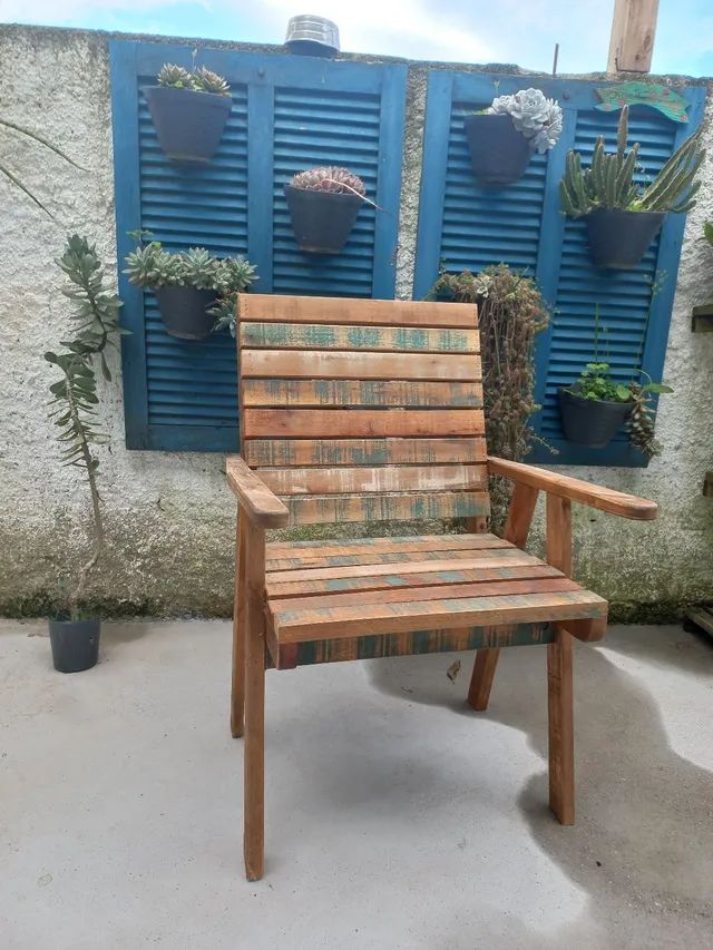 Cadeira de madeira  - Foto 4