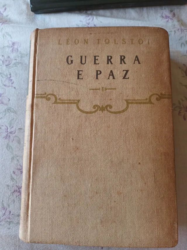 Livro Guerra e Paz - 1° volume