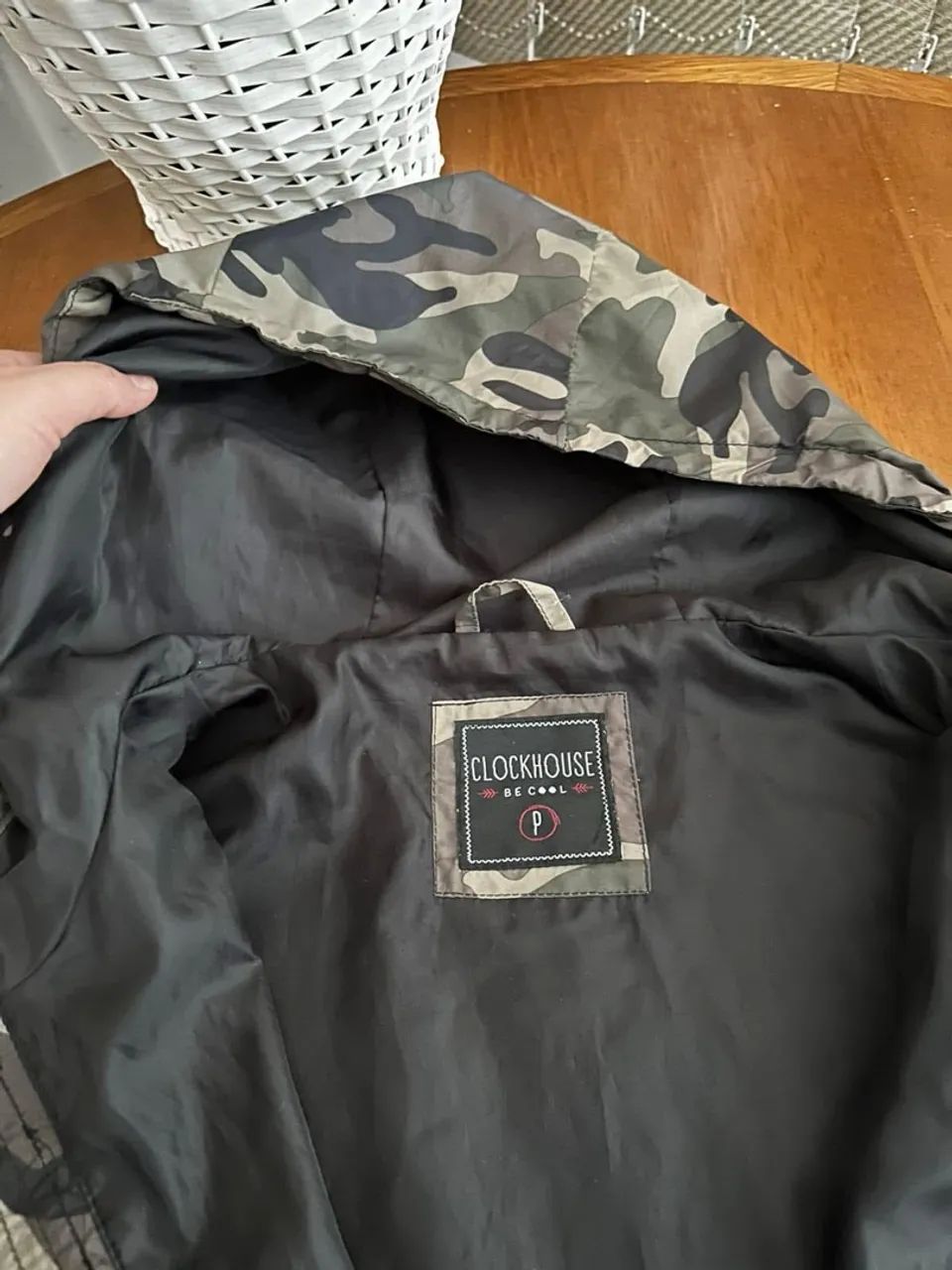 Jaqueta Camuflada Clockhouse
