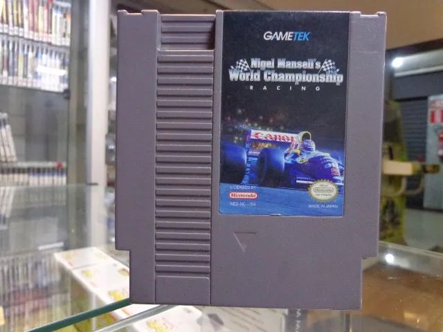 Jogo Nigel Mansells World Championship Nintendinho Conservado - Foto 2
