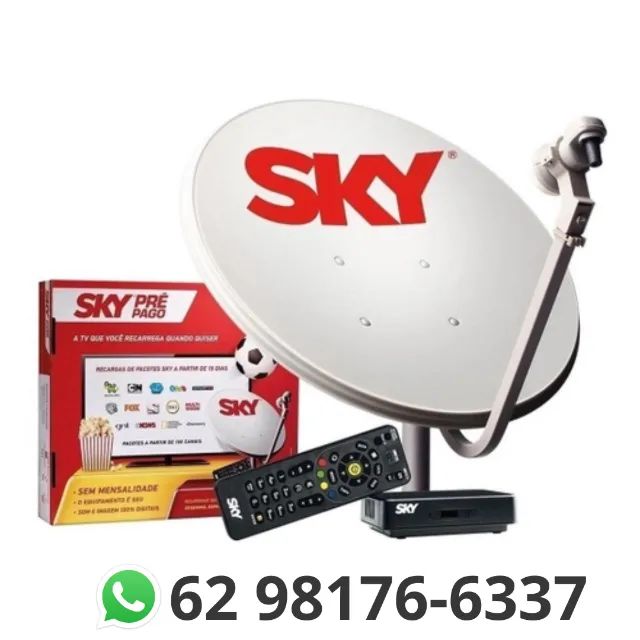 Antena Sky + Instalação
