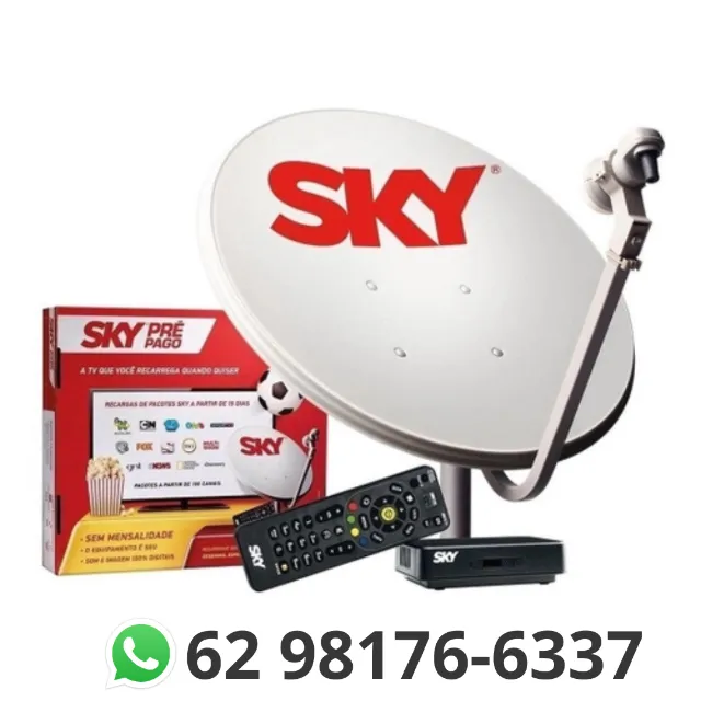 Antena Sky + Instalação