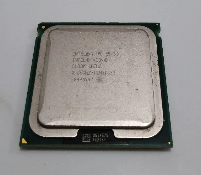 Processador Intel Xeon Quad Core 2.66 Ghz Cache 12mb E5430
