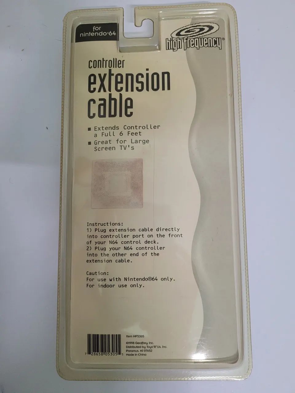 Cabo Extensor de Controle para Nintendo 6464300204321410121