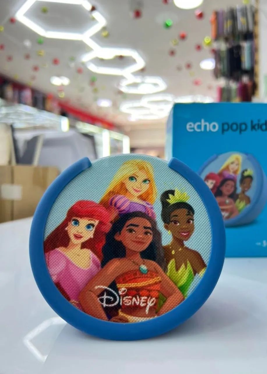 Echo Pop Kids Alexa Disponível Marvel e Disney  - Foto 2