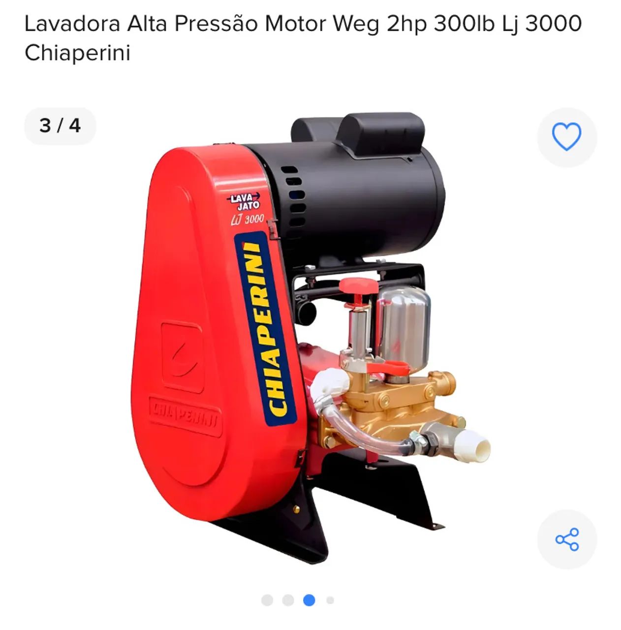 Lavadora de Alta Pressão 3000 - Foto 2