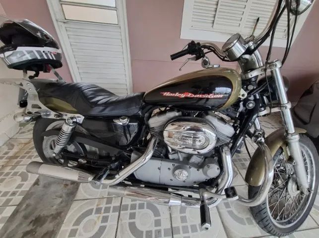 Harley Davidson XL 883 Custom 2007 - Toda revisada e baixa KM