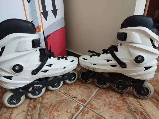 Patins Volt + 2.0 Branco - 80mm ABEC-9 - Foto 2