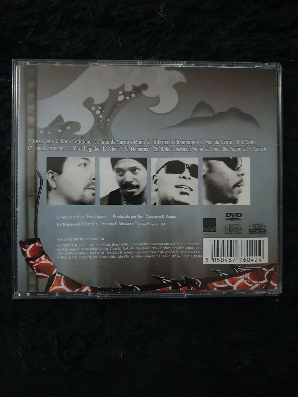 O Rappa - O silêncio que precede o esporro CD + DVD - Foto 4