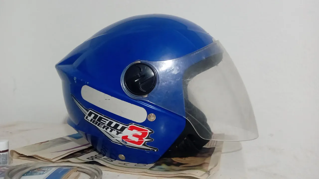 Capacete New Liberty 3 Azul