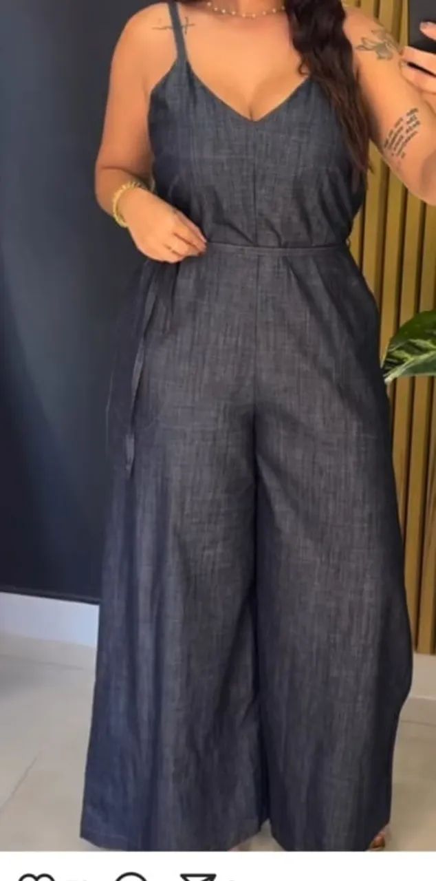 macacão jeans - Foto 2