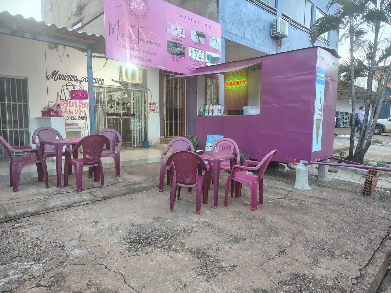 Treiler com máquina de sorvete  - Foto 2