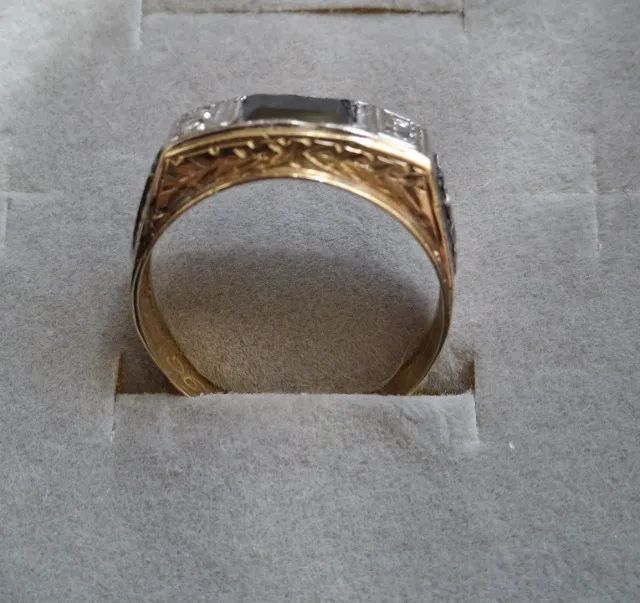 Anel ouro Profissão Contador - Foto 2