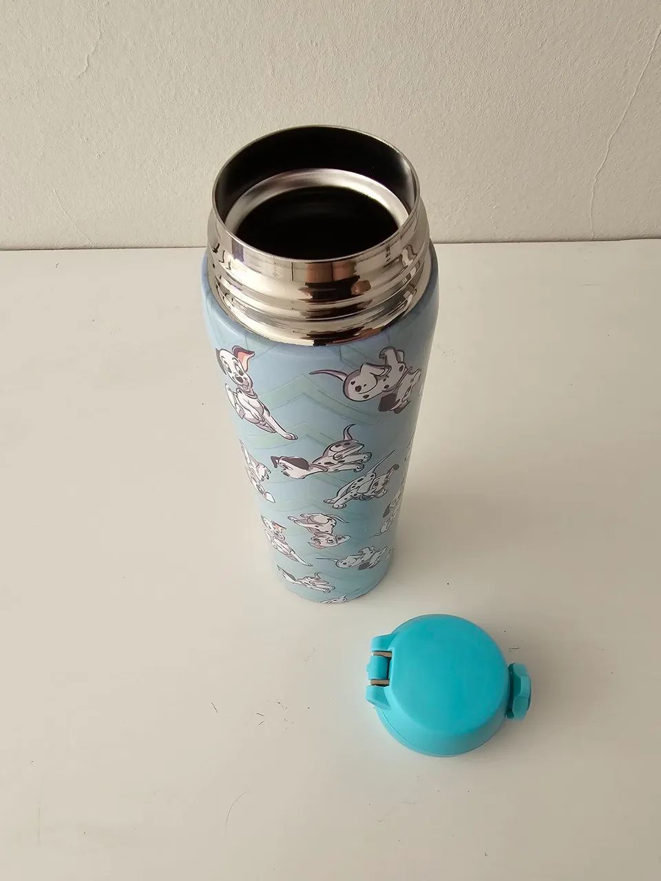 Garrafa Térmica Estampa Dálmatas 450ml - Foto 5