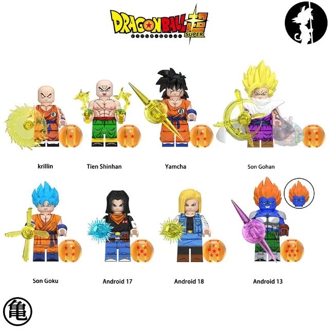 Coleção de bonecos de Dragon Ball Minifigures Tipo Lego vários disponivel - Foto 2