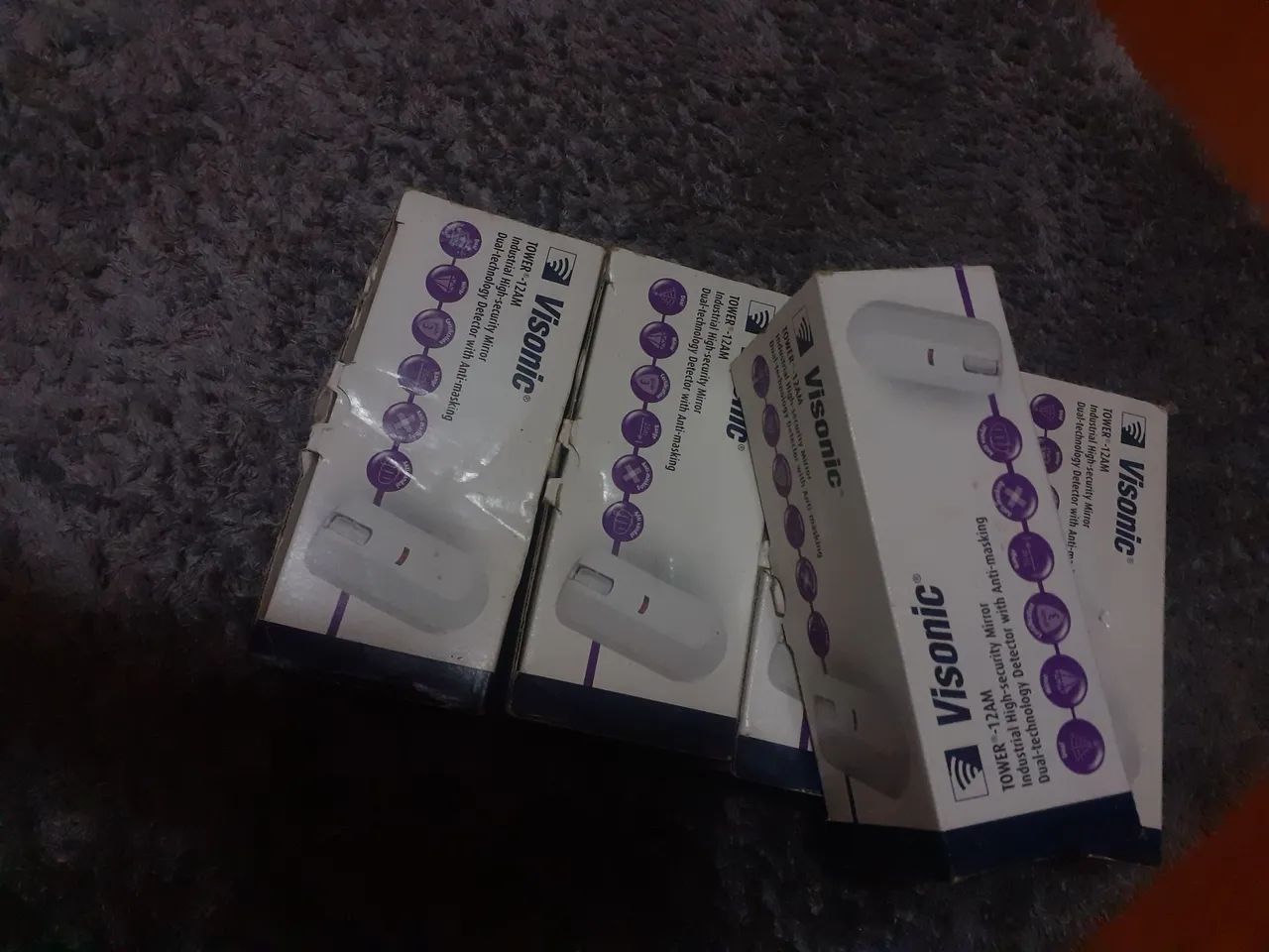 05 UNIDADES Detector de segurança Visonic Tower-12AM - Foto 6