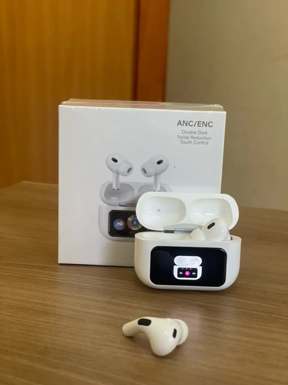 Fone de ouvido sem fio A9 Pro Bluetooth com cancelamento de ruído