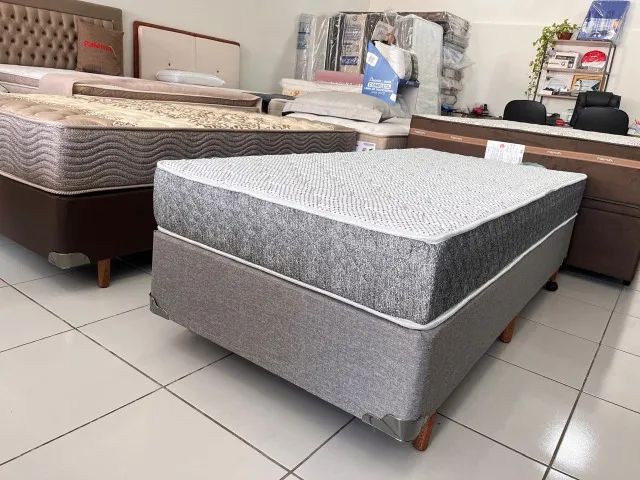 Promoção! Cama Box Solteiro Marca Umaflex Molas Ensacadas Confortável Nova! - Foto 5