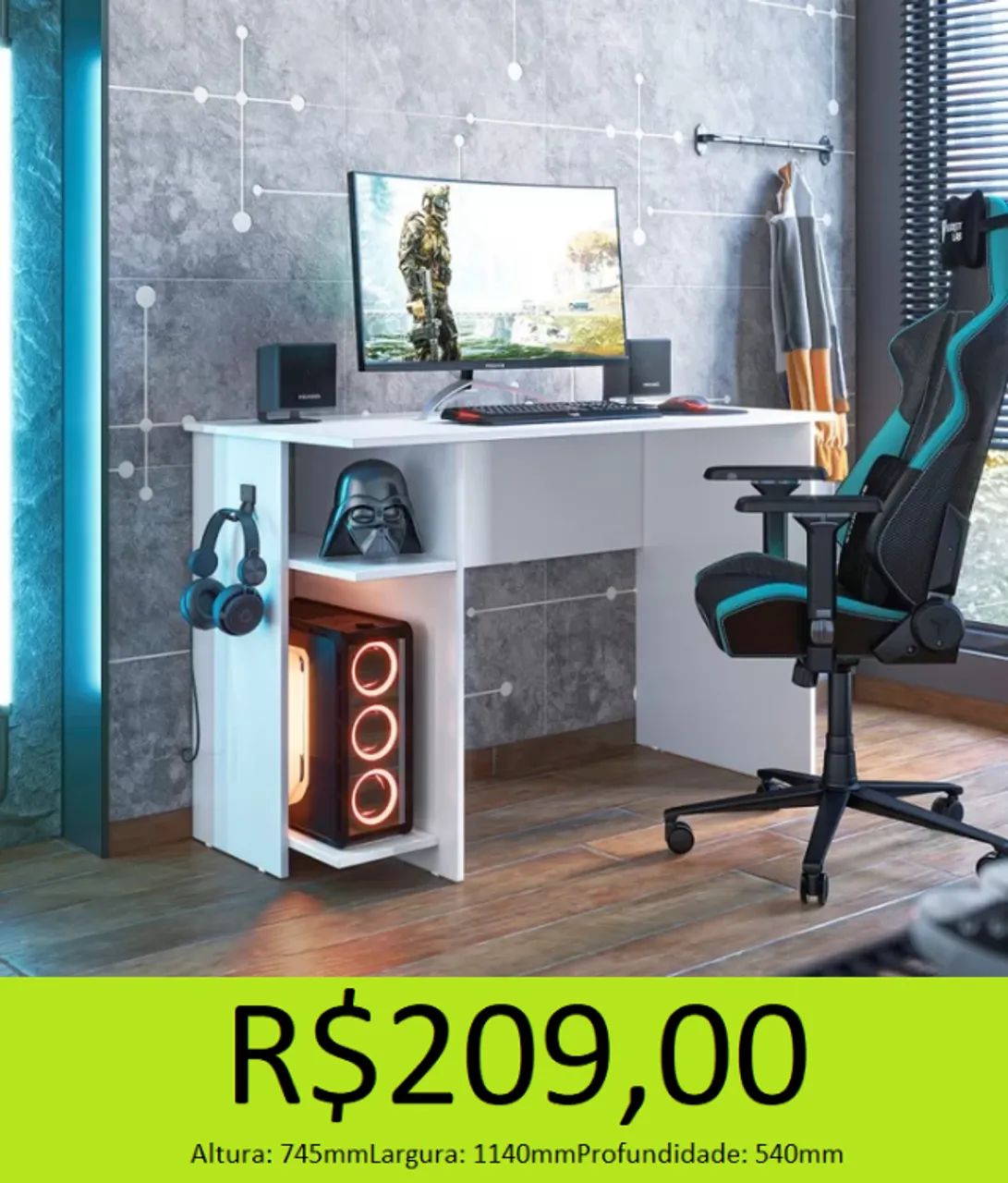 Escrivaninha - entrega imediata  - Foto 2