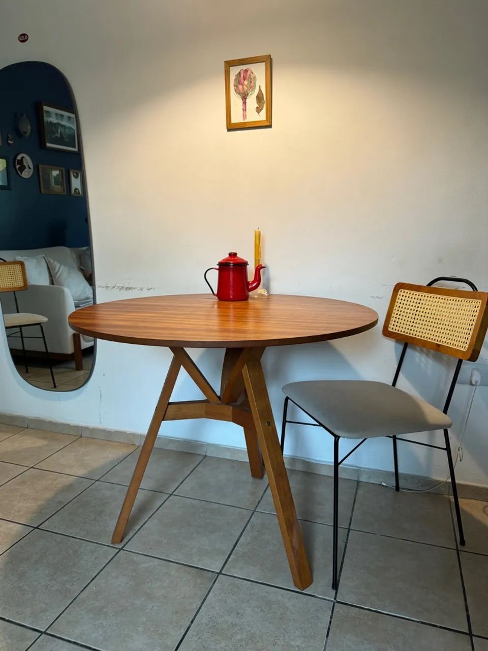 Mesa de madeira tokstok - Foto 2